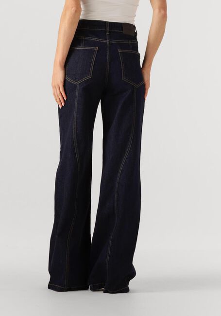 Dunkelblau CO'COUTURE Wide jeans WILSON WAVE LONG JEANS - large