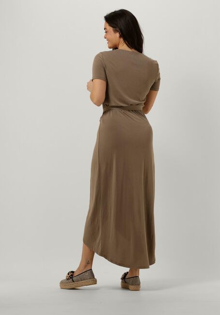 Braune OBJECT Midikleid OBJANNIE NADIA S/S DRESS - large