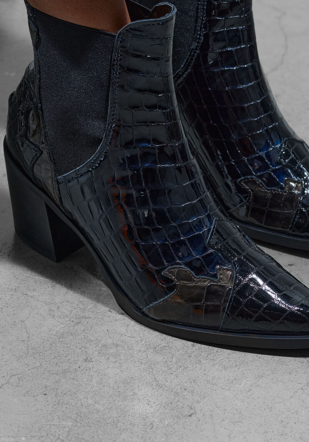 Blaue STEFANO LAURAN Stiefeletten S3297 - large