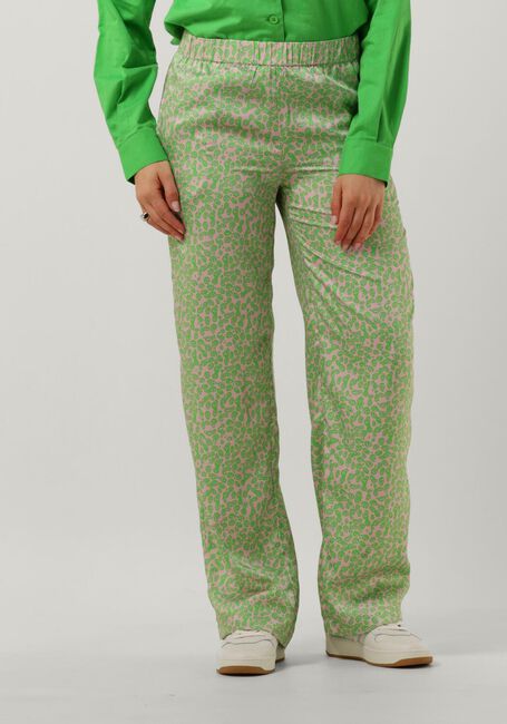 Grüne MODSTRÖM Hose CLARKE PRINT PANTS - large