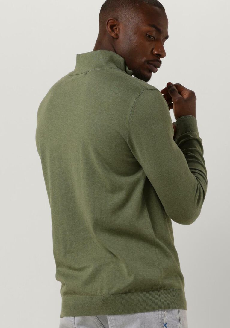 grüne selected homme pullover slhberg half zip cardigan b IV8814