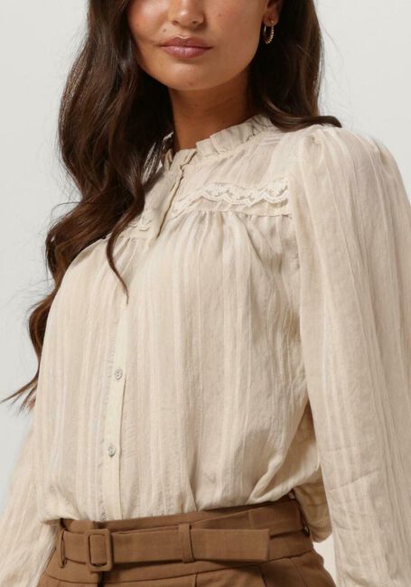 Creme LOLLYS LAUNDRY Blusen AIRLIE SHIRT - large