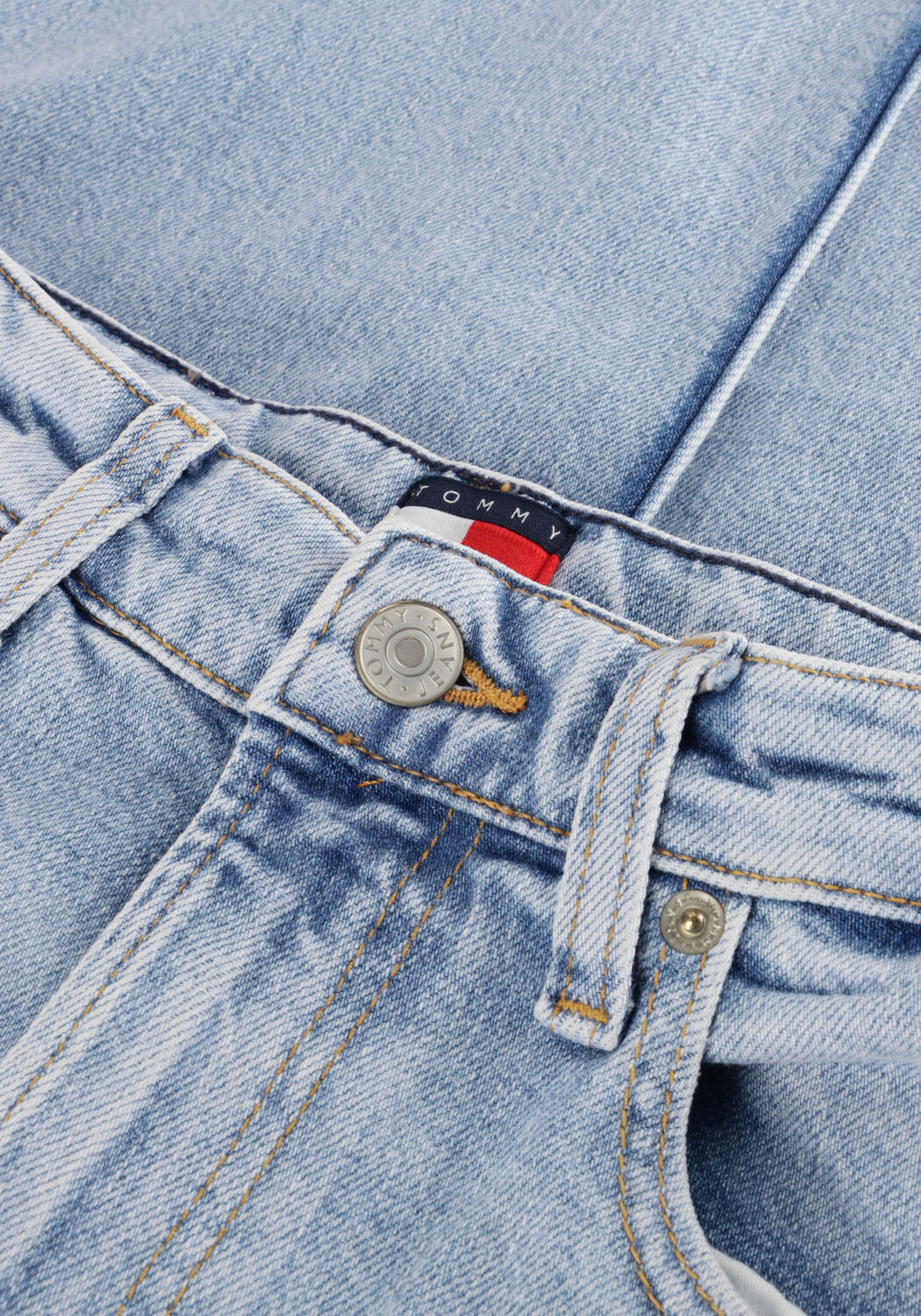 Hellblau TOMMY JEANS Straight leg jeans LAYLA HR SLIM STR BI0112 CO - large