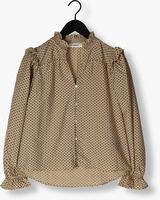 Beige CO'COUTURE Bluse CHESS DOTT SHIRT