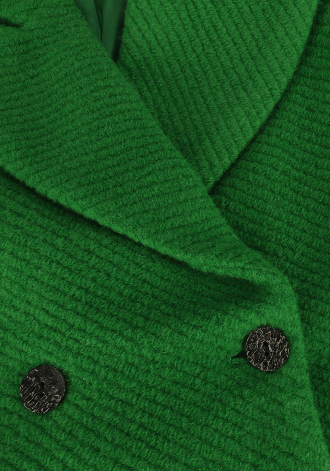 Gr&uuml;ne Y.A.S. M&auml;ntel YASINFERNO LONG WOOL MIX COAT - large