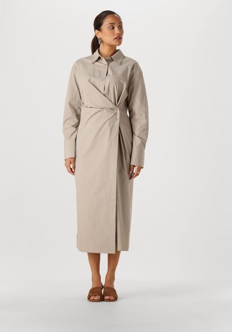 Graue WITHBLACK Kleider WBLMESA LS MIDI DRESS - large