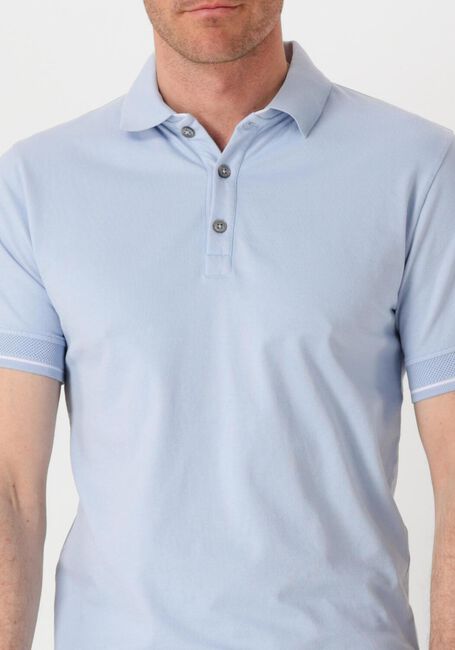 Hellblau GENTI Polo-Shirt POLO 3 BUTTON SS J2001-1212 - large