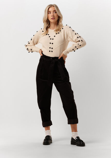 Nicht-gerade weiss SCOTCH & SODA Pullover STITCH AND BOBBLE PLACEMENT WOOL BLEND PULLOVER - large