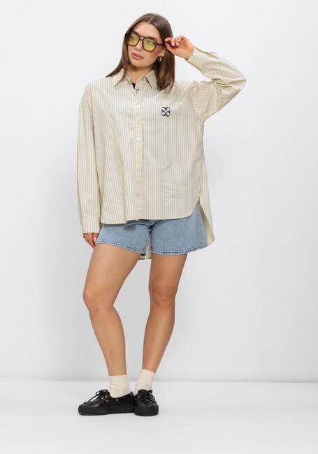 Hellblau CALVIN KLEIN Kurze Hosen HI RISE A-LINE SHORT COASTAL LIG - large