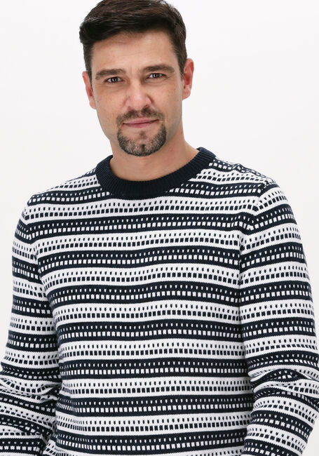 Nicht-gerade weiss SELECTED HOMME Pullover SLHALFIE LS KNIT CREW W CAMP - large