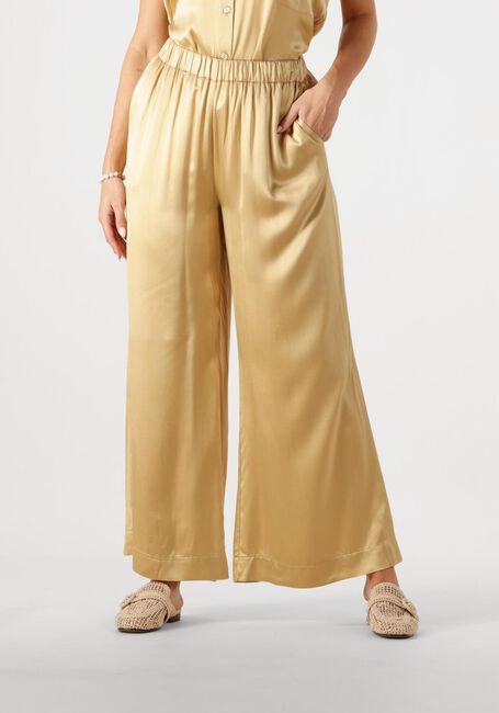 Goldfarbene GREEK ARCHAIC KORI Weite Hose 110092 - large