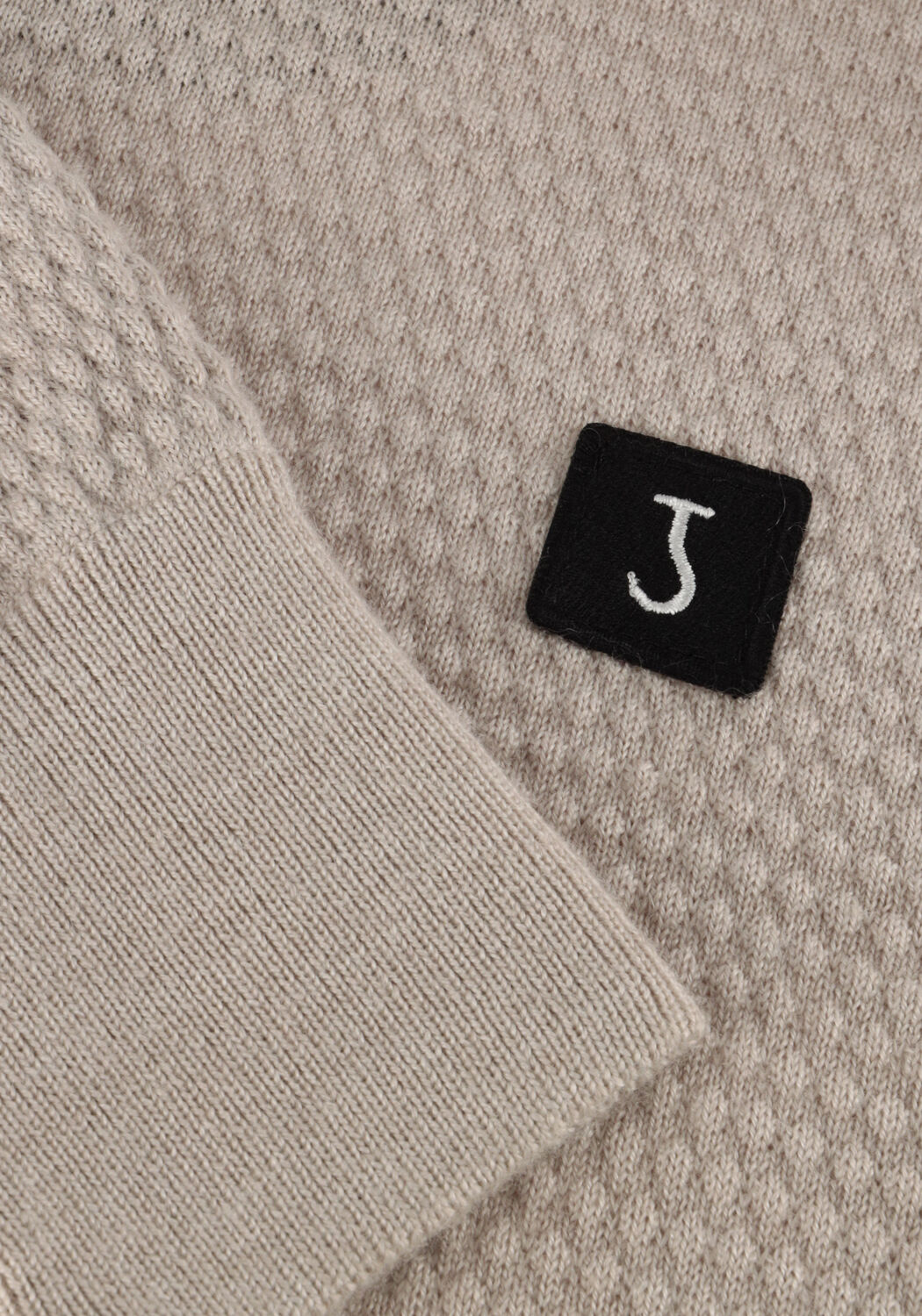 Beige BUTCHER OF BLUE Pullover STRUCTURE CREW - large