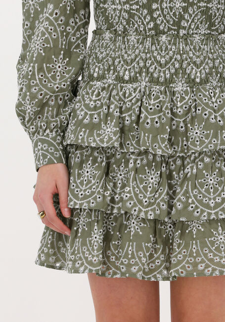 Blaue COLOURFUL REBEL Minirock NINI BRODERIE ANGELAISE LAYER MINI SKORT - large