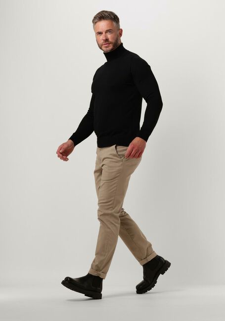 Schwarze PROFUOMO Rollkragenpullover PULLOVER ROLL NECK - large