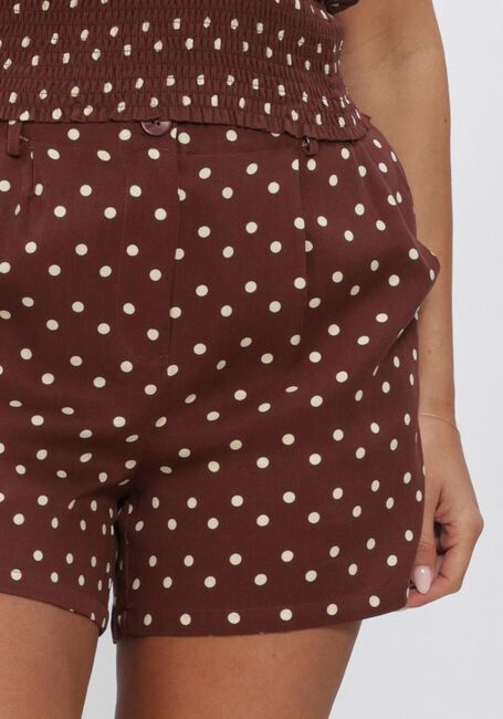 Braune YDENCE Kurze Hose SHORT ADELINE - large