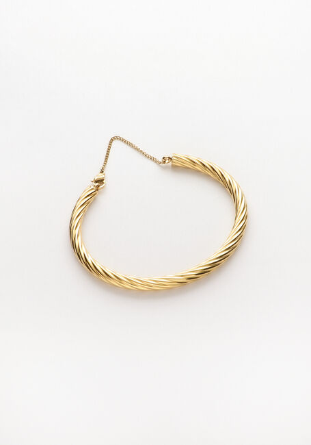 Goldfarbig NOTRE-V Armbänder BANGLE GEDRAAID - large