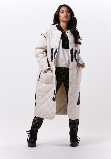 Beige 10DAYS Pullover BUTTONED BIB SWEATER - large