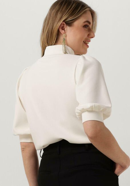 Weiße MY ESSENTIAL WARDROBE Top 21 THE PUFF BLOUSE - large