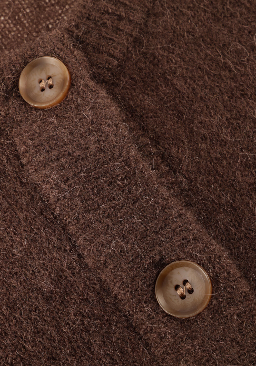 Braune MSCH COPENHAGEN Pullover MSCHMIABELLE HOPE CARDIGAN - large