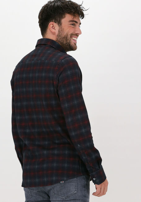 Graue VANGUARD Casual-Oberhemd LONG SLEEVE SHIRT CHECK PRINTE - large