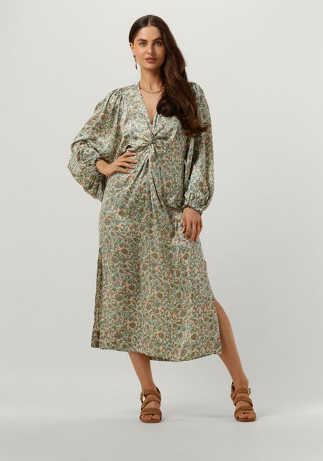 Grüne SISSEL EDELBO Midikleid CHERILYN DRESS - large