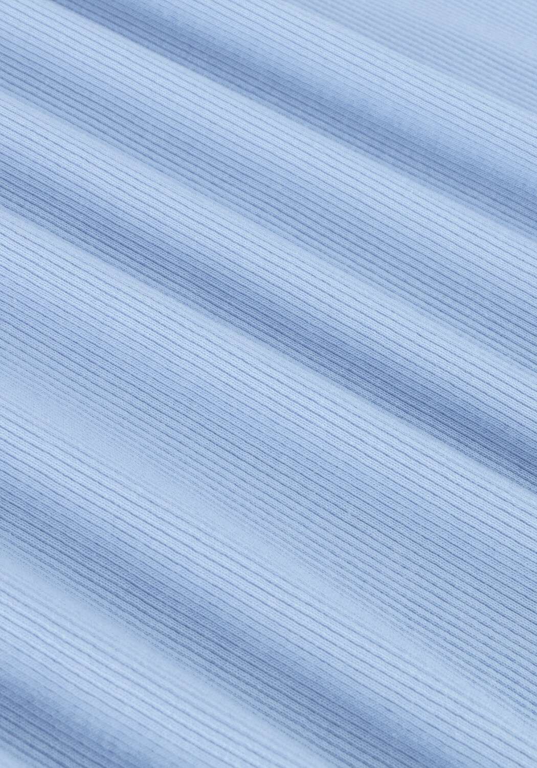 Blaue TOMMY JEANS T-shirt TJW SLIM ESSENTIAL RIB - large