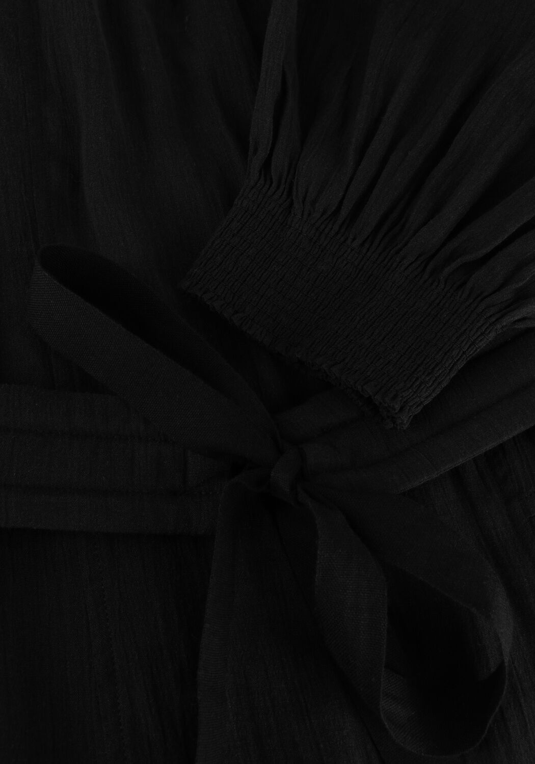 Schwarze VANESSA BRUNO Midikleid ARABELLE - large