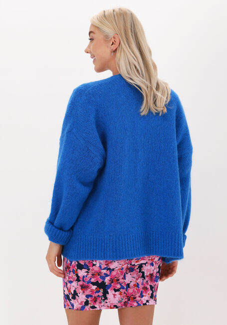 Blaue BY-BAR Strickjacke MOON CARDIGAN - large