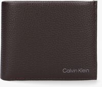 Braune CALVIN KLEIN Portemonnaie BIFOLD COIN - medium