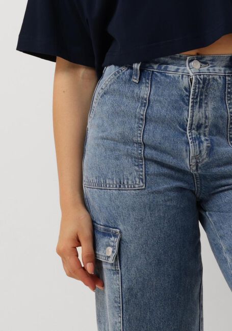 Blaue TOMMY JEANS Wide jeans CLAIRE HGH WD UTILITY CH4039 - large