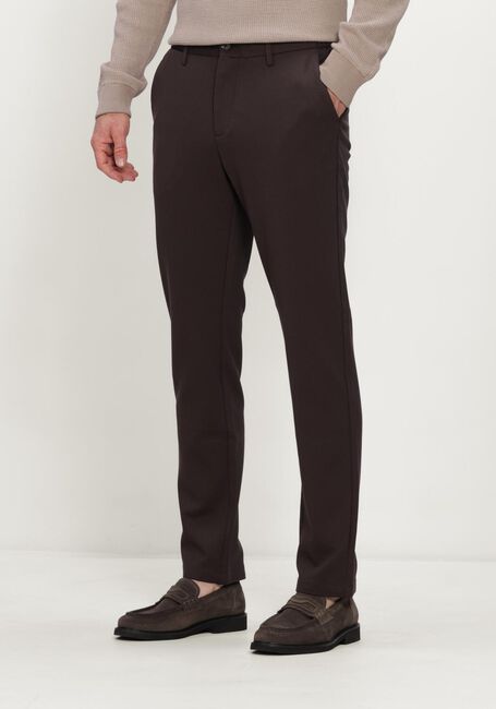 Braune DSTREZZED Hose DS_MARLON PIQUE CHINO - large