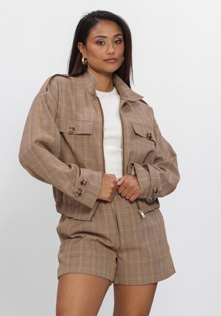Braune NUKUS Jack HOPE JACKET CHECK - large