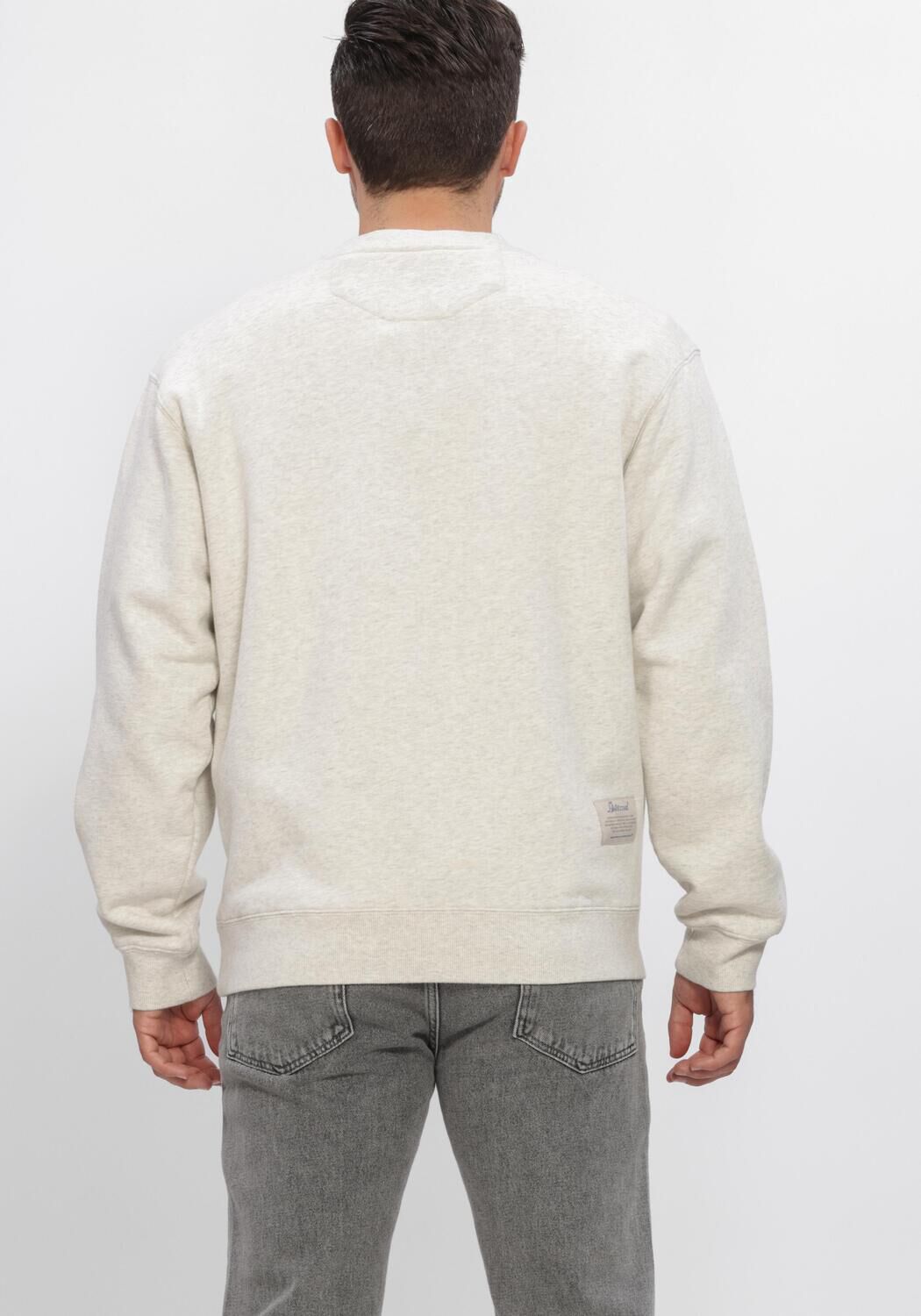 Ecru DSTREZZED Sweatshirt DS_NIKOL CREW - large