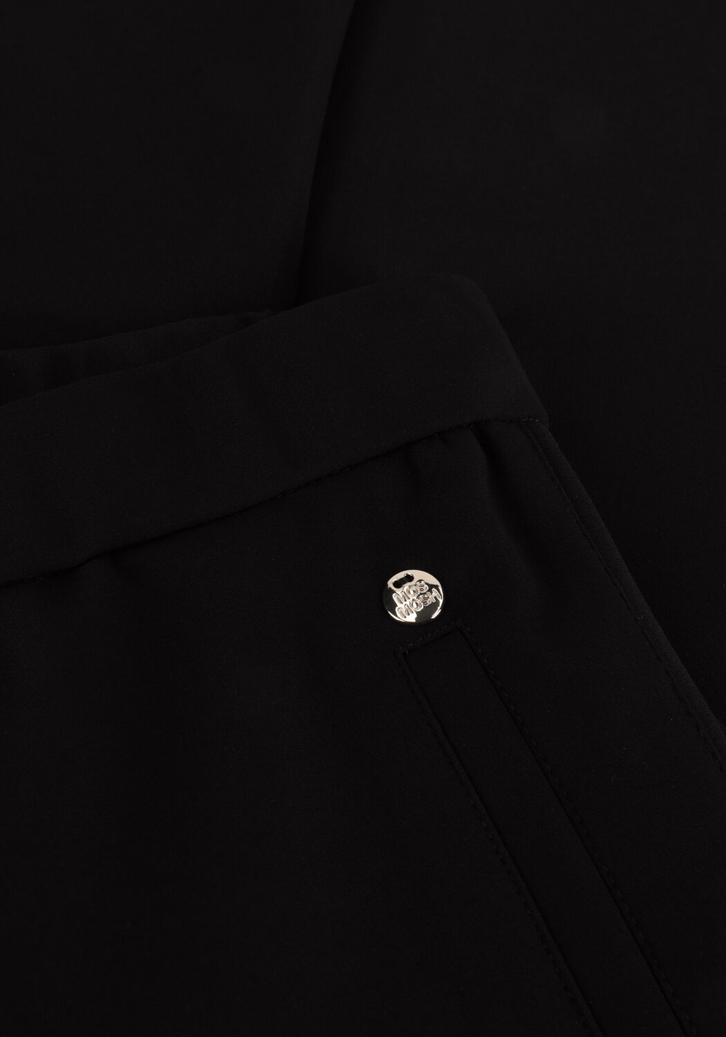 Schwarze MOS MOSH Weite Hose ISLA IZZY PANTS - large