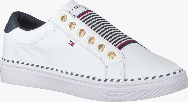 Weiße TOMMY HILFIGER Sneaker low TOMMY ELASTIC CITY - large