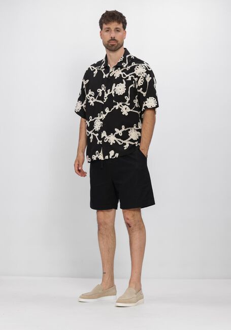 Schwarze WOODBIRD Casual-Oberhemd WBWANG BIND SHIRT - large
