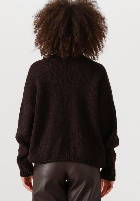 Braune KNIT-TED Strickjacke BECKY - large