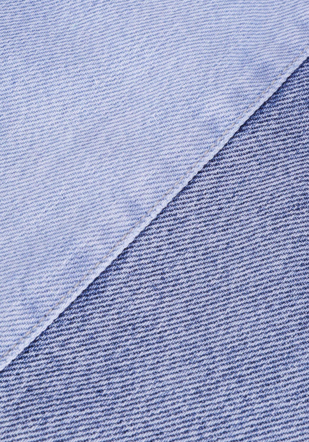 Blaue CO'COUTURE Straight leg jeans VIKA REFLECTION JEANS - large