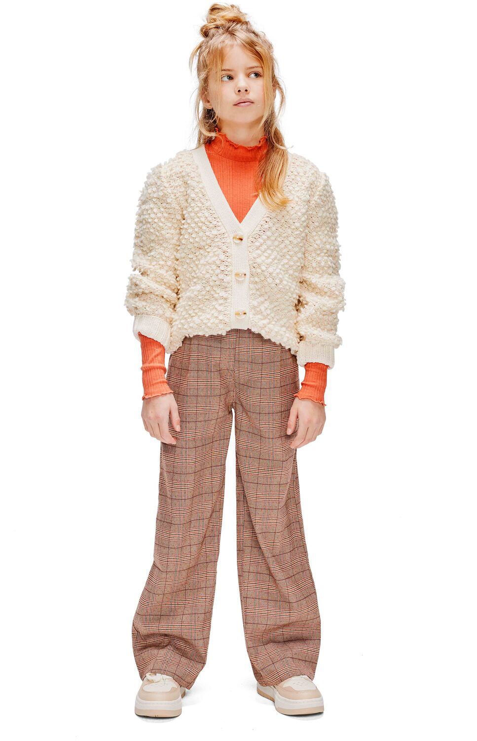 Orangene RETOUR Top YANOU - large