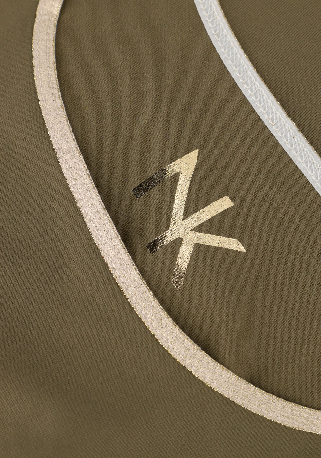 Olive NUKUS Top JUBA SINGLET - large