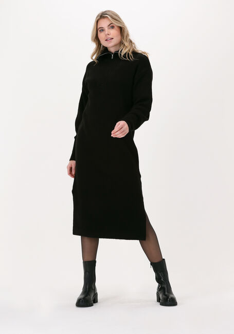 Schwarze MOVES Midikleid BRADLIE 2243 - large
