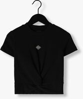 Schwarze NIK & NIK T-shirt KNOT RIB T-SHIRT - medium