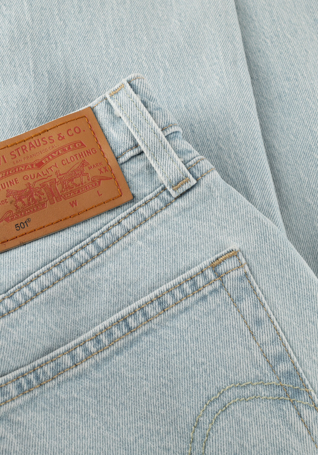 Blaue LEVI'S Jeans 501 CROP - large