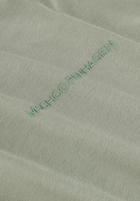 Grüne MSCH COPENHAGEN T-shirt MSCHTERINA ORGANIC SMALL LOGO TEE - large