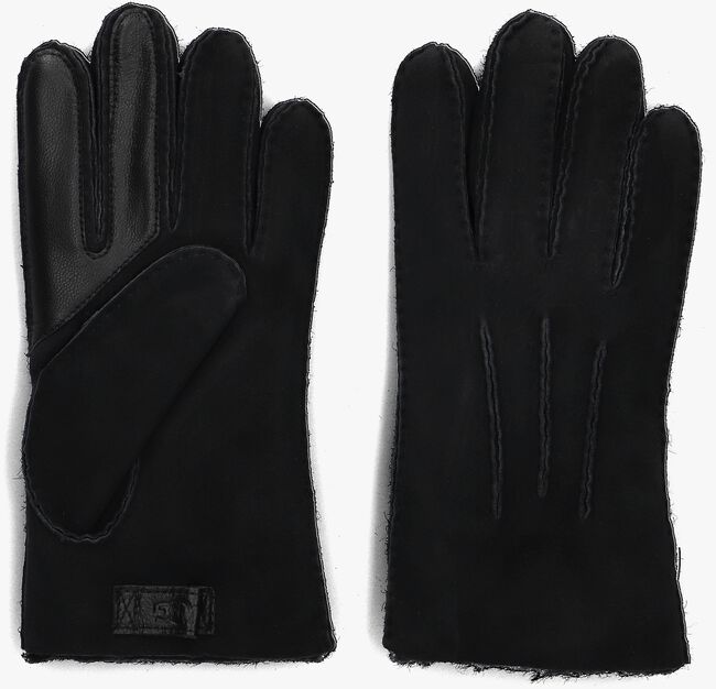 Schwarze UGG Handschuhe CONTRAST SHEEPSKIN TECH GLOVE - large