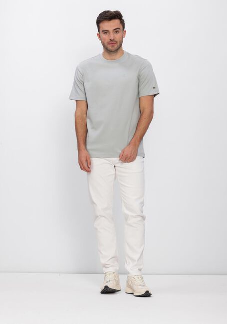 Hellblau CAST IRON T-shirt REGULAR FIT INTERLOCK - large