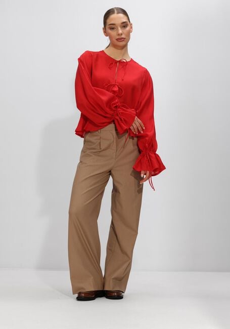 Rote COPENHAGEN MUSE Blusen CMMOLLY-SHIRT - large