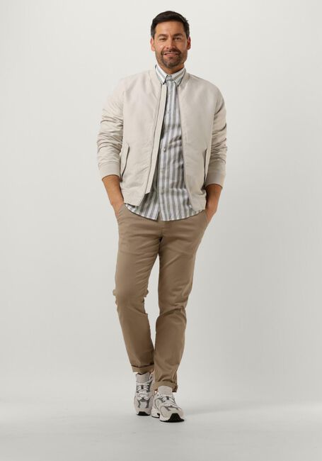 Grüne SELECTED MEN Casual-Oberhemd SLHSLIMNEW-LINEN SHIRTS SS CLASSIC W - large