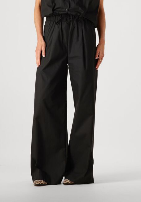 Schwarze BY-BAR Weite Hose BENJI POPLIN PANTS - large