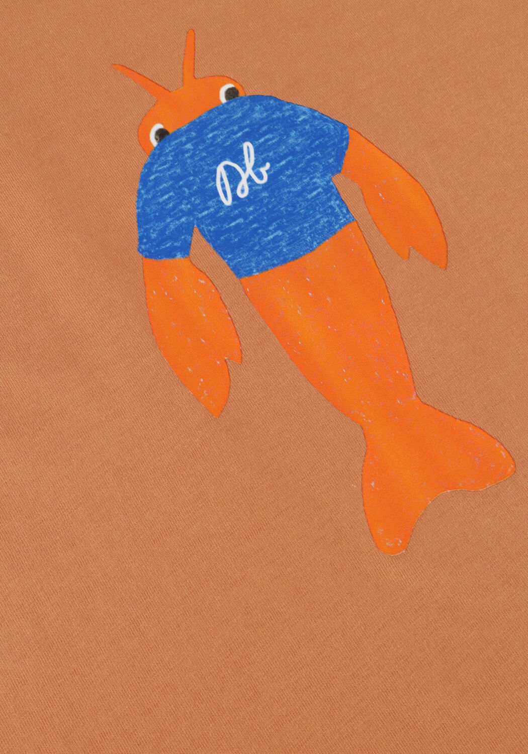 Orangene DAILY BRAT T-shirt CRABBY CRAB T-SHIRT - large